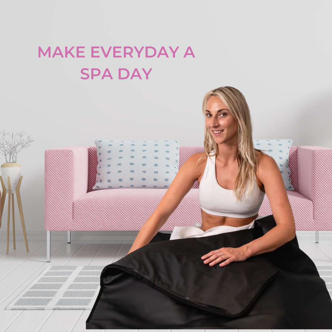 SkinVital™ Sauna Blanket V2 – Infrared Detox & Relaxation