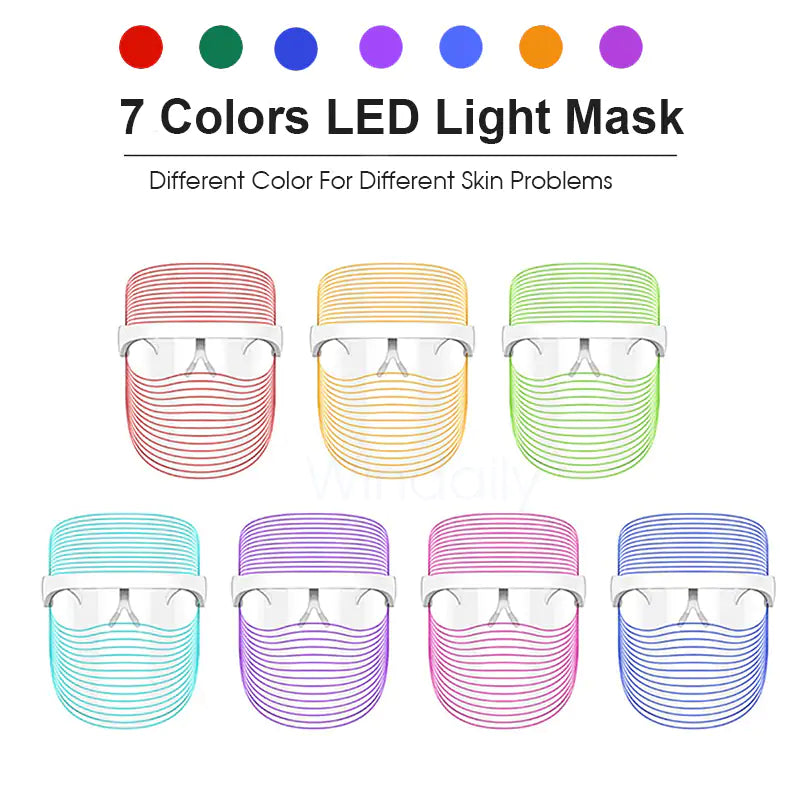 Girl Rainbow LED-Light Therapy Mask