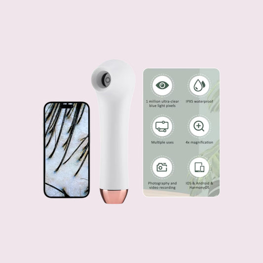 SkinPro 1000X – Advanced Skin Detector for Clear Skin & Scalp Health DERMAGLANZ